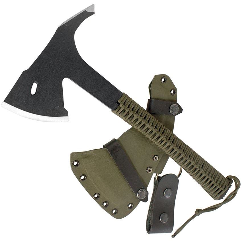 Condor 180936 Sentinel Axe Army with OD Green Cord Wrapped Handle