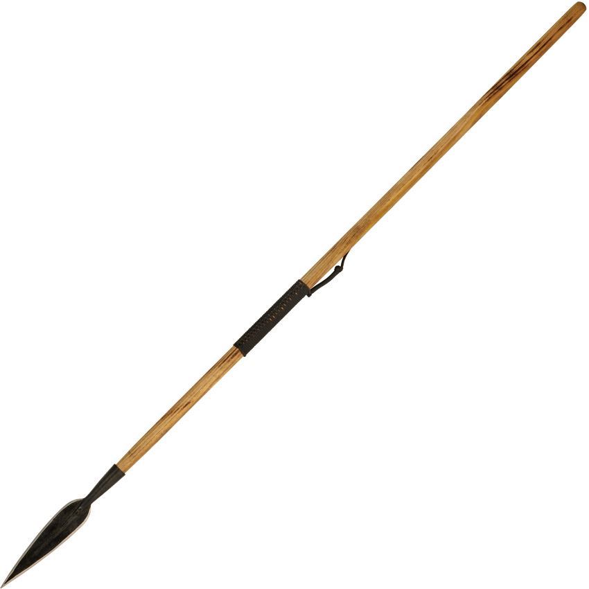 Condor 101810 African Congo Spear with Brown wood Handle