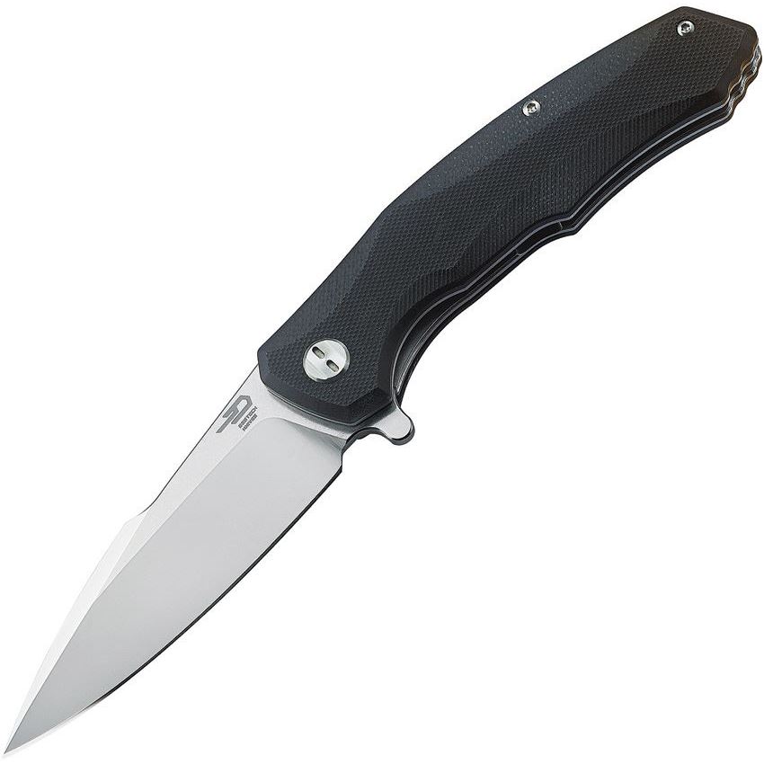 Bestech G04A Warwolf G10 Black Linerlock Folding Pocket Knife