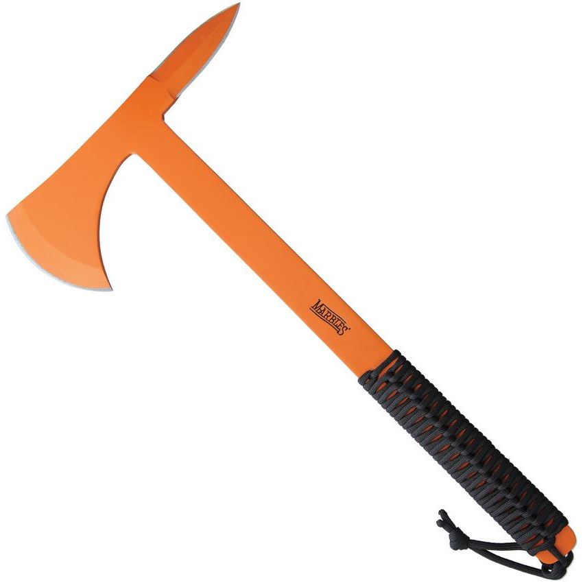 Marbles 424 X-1 Tactical Tomahawk with Black Cord Wrapped Handle