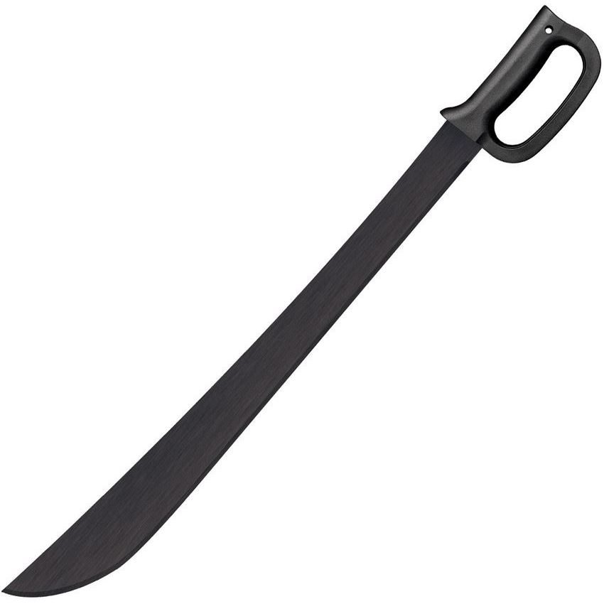 Cold Steel 97AD24S 24 Inch Latin Machete Steel Blade Knife with Black Polypropylene D Guard Handle
