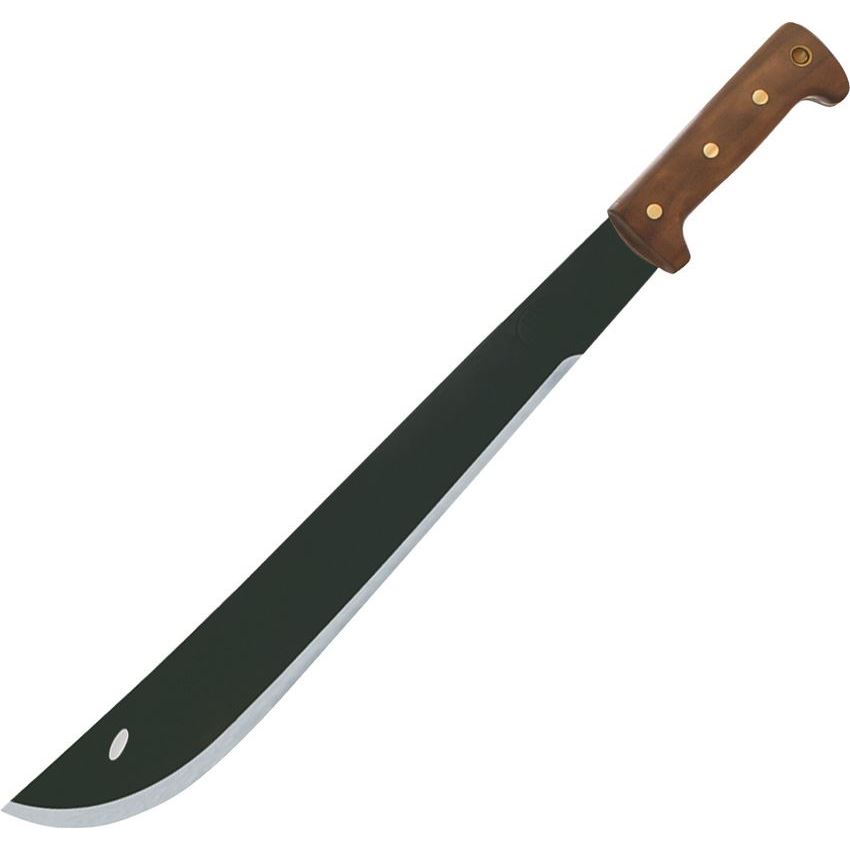 Condor 2020HCW El Salvador Machete Steel Blade Knife with Brown Wood Handle