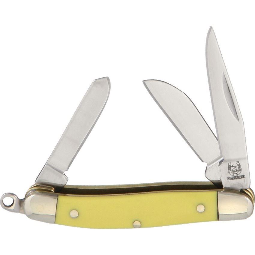 Rough Rider Yellow Riggers Marlin Spike Knife