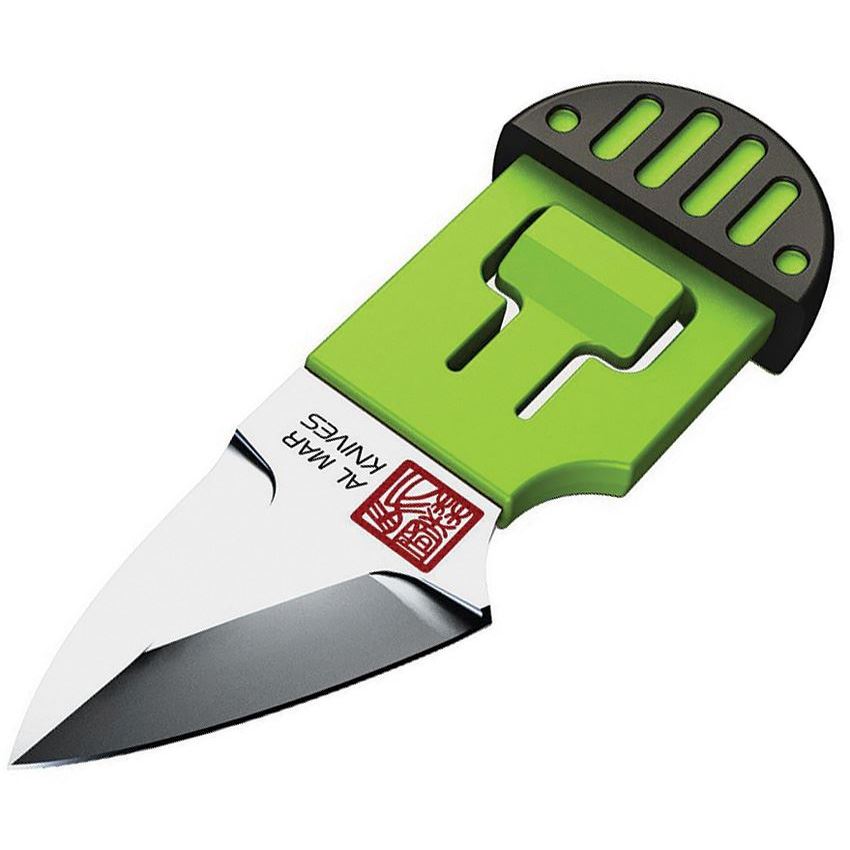 Al Mar K1001BKG Stinger Keyring Knife Green