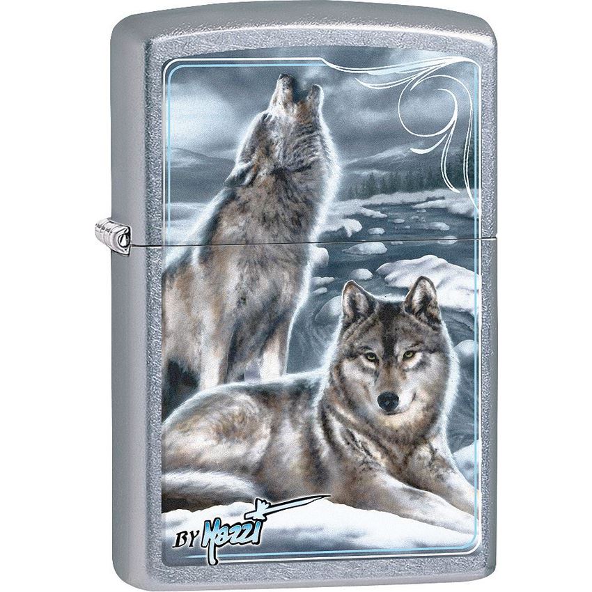 Zippo 15322 Winter Wolf Lighter