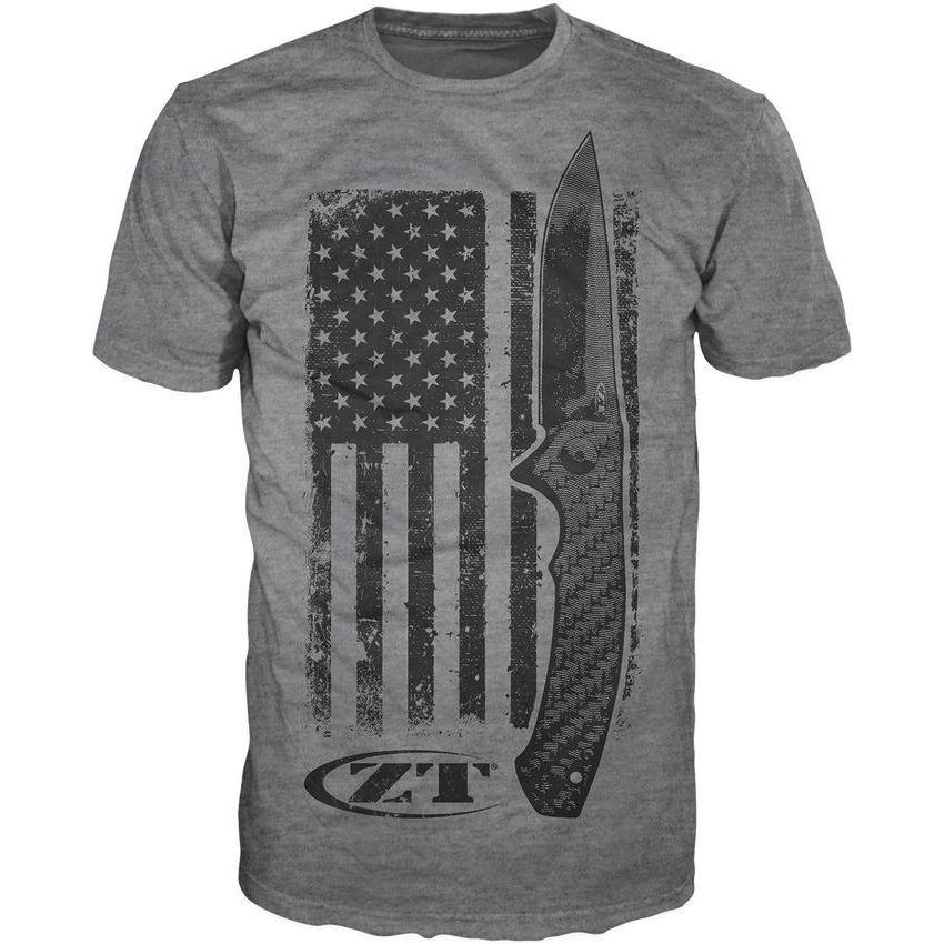 Zero Tolerance 201L American Flag T-Shirt Large