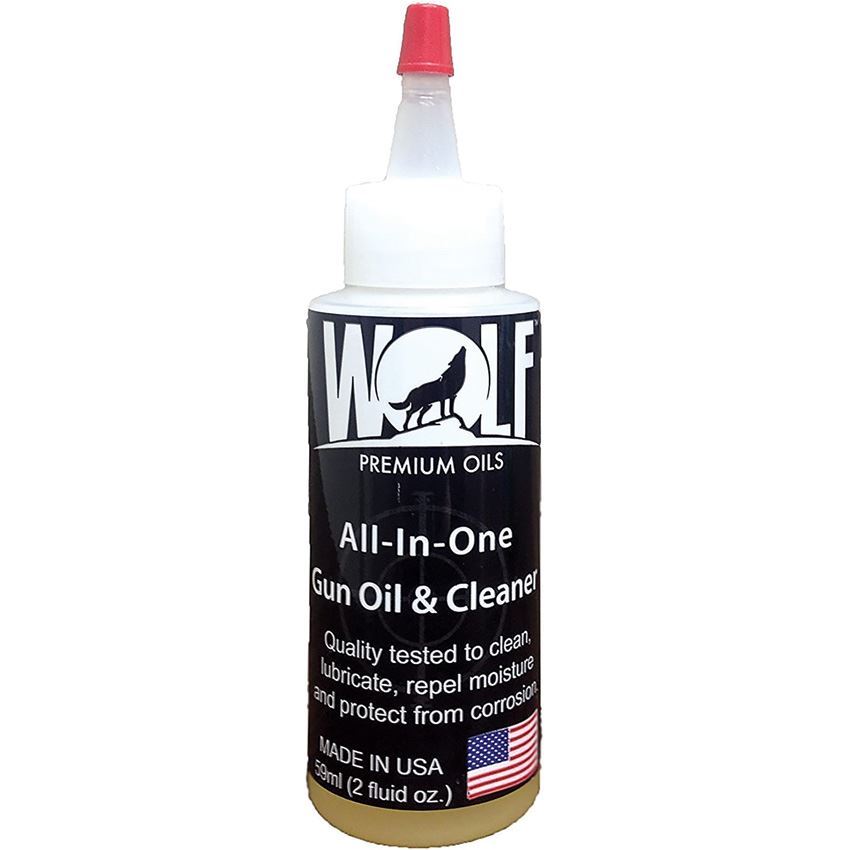 Wolf Premium Oils 40002 All-In-One Gun Oil and Cleaner