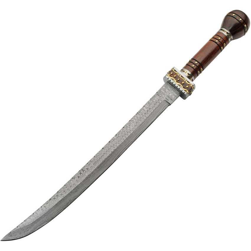 Damascus 5037 Fancy Guard Short Sword
