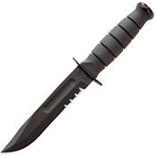 Ka-bar 1257 Short Serrated Fixed Blade Knife.