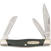 Buck 303 Cadet Pocket Knife with Black Sawcut Composition Handle