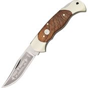 Boker 112002 Lockback Folding Pocket Clip Blade Knife with Rosewood Handle