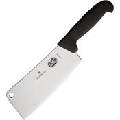 Forschner 5400318 7 Inch Cleaver Kitchen Knife with Black Fibrox Handle