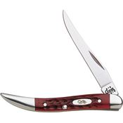 Case 792 Small Folding Texas Toothpick with Red Bone Handle