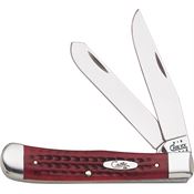 Case 783 Trapper Folding Pocket Knife with Red Bone Handle