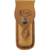 Case 9026 Medium Job Case Sheath with Brown Leather Construction