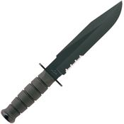 Ka-bar 1271 Black Fighter Fixed Blade Knife