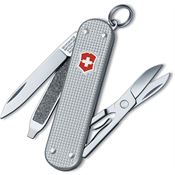 Swiss Army 0622126033X1 Army Folding Pocket Knife with Silver Classic Alox Handle