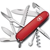 Swiss Army 13713033X1 Huntsman Folding Pocket Knife with Red Handle