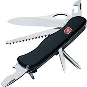 Swiss Army 08463MW3033X1 One Hand Trekker Folding Pocket Knife with Black Nylon Handle