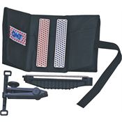 DMT AKFC Quick Edge Aligner Sharpening Set with Black Nylon Storage Pouch