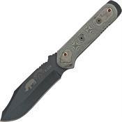 TOPS 101 Black Rhino Fixed Blade Knife
