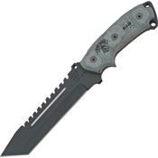 TOPS 107D Steel Eagle Fixed Blade Knife