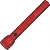 Maglite 01275 12 1/4 Inch Three D Cell Flashlights with Red Aluminum Construction