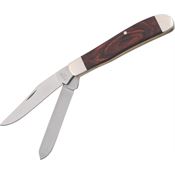 Bear & Son 207R Mini Trapper Folding Pocket Knife with Rosewood Handle
