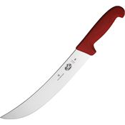 Forschner 5730125 10 Inch Cimeter Chef's Knife with Red Fibrox Handle