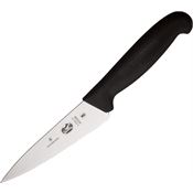 Forschner 5203312 Serrated Mini Chef's Knife with Black Fibrox Handle