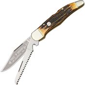 Boker 114021S Folding Hunter Double Lockback Pocket Knife