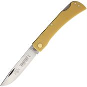 German Eye 99YL Clodbuster Lockback Knife Yellow Handles