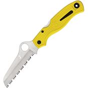 Spyderco 89SYL Atlantic Salt Lockback Folding Pocket Knife