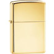 Zippo 10790 Zippo Lighter with High Polished Brass Body