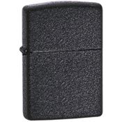 Zippo 10680 Zippo Lighter with Black Crackle Finish