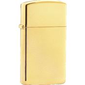 Zippo 13290 Slim Zippo Lighter with High Polished Brass Finish