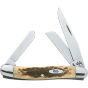 Case 039 Medium Stockman Folding Pocket Knife with Bone Handle