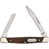 Buck 375 Deuce Folding Pocket Knife with Wood Handle