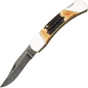 Bear & Son 597D Folding Hunter Stag Lockback Pocket Knife