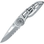 Gerber 1613 Ripstop I Part Serrated Framelock Folding Pocket Knife