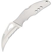Byrd 07PS Crossbill Part Serrated Blade Lockback Folding Pocket Knife