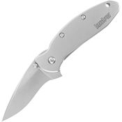 Kershaw 1620FL Scallion Assisted Opening Framelock Matte Finish Knife with Matte Finish 420 Stainless Handle