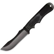 Anza T Tracker Full Tang Fixed Blade Knife with Black Micarta Handle