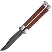Bear & Son CB17 Butterfly Folding Pocket Knife with Cocobolo Wood Handle