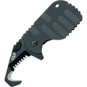 Boker Plus 01BO583 Rescom Framelock Stainless Cutting Hook Blade Black