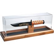 Ka-Bar 1431 Dome Presentation Case Wooden Base with Acrylic Cover