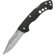 Smith & Wesson 109 24-7 Lockback Folding Pocket Knife with Black Anodized Textured Aluminum Handles