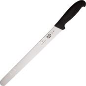 Forschner 5423330 12 Inch Serrated Blade Knife with Black Fibrox Handle