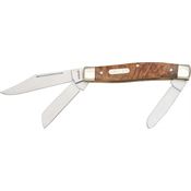 Schrade 8OTW Old Timer Stockman Folding Pocket Knife with Ironwood Handle