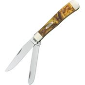 Case 9254BR Trapper Butter Rum Pocket Knives With Corelon Handle